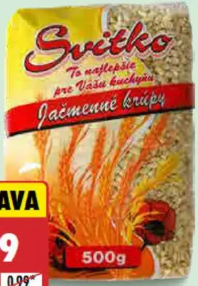 Svitko Jačmenné krúpy