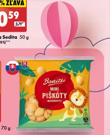 Boniki Piškóty mini