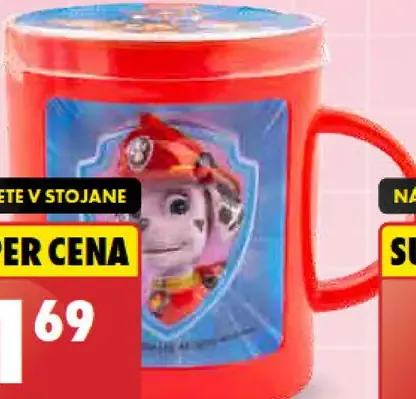 Hrnček s cukríkmi Paw Patrol