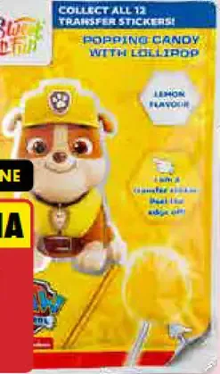 Lízanka s praskajúcim práškom Paw Patrol