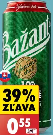Pivo Zlatý Bažant