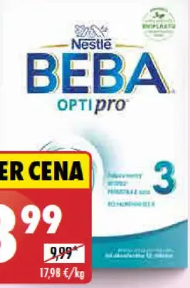 Beba Následná dojčenská výživa Optipro 3