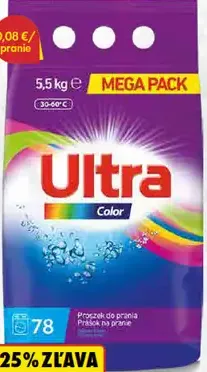 Ultra Prací prášok Color