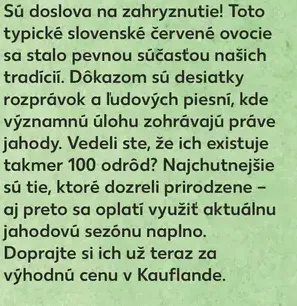 Kaufland Bio jahody