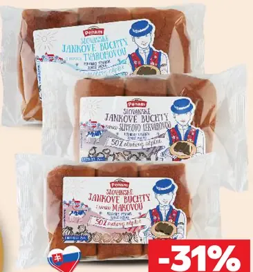 Penam Slovenské Jankove buchty