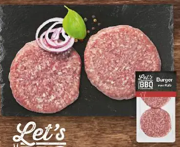 Let's BBQ Teľací burger