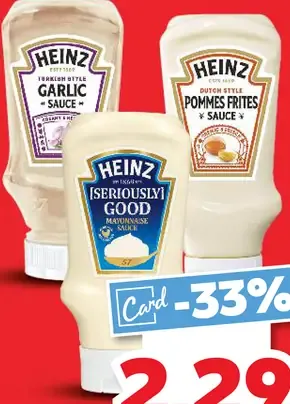Heinz Omáčka rôzne druhy