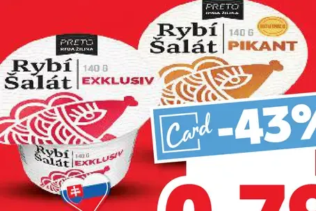 Frische rybí šalát