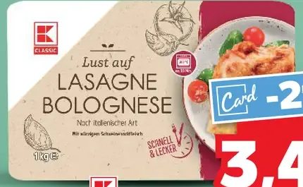 Lasagne Bolognese