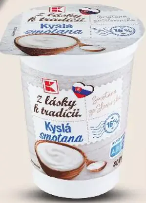Kyslá smotana 16 %