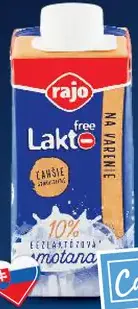Rajo Laktofree trvanlivá smotana na varenie 10 %