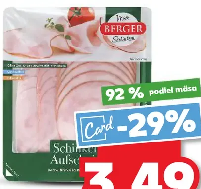 Šunka 3 druhy v balení