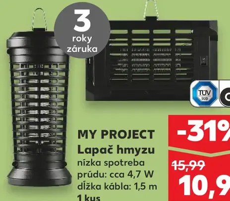 MY PROJECT Lapač hmyzu