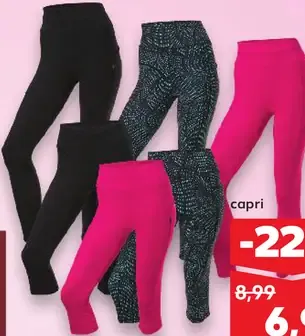 Newcential Dámske capri legíny