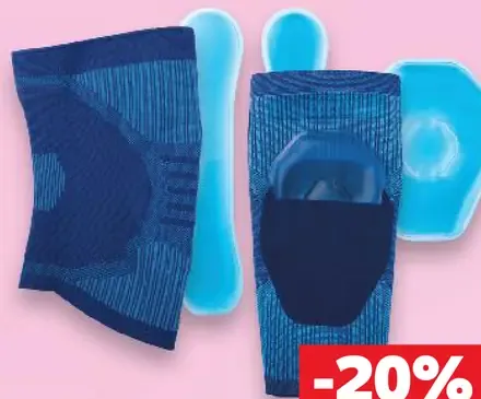 Newcential Bandáž na koleno s chladiacimi vložkami
