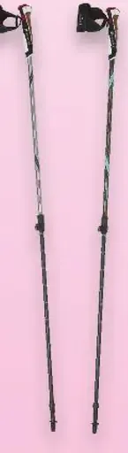 Newcential Trekingové palice z karbónu na nordic walking