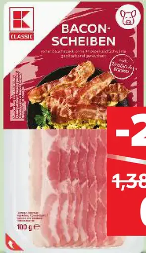K-Classic Slanina jemne údená