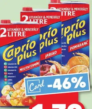 Caprio Ovocný nápoj rôzne druhy