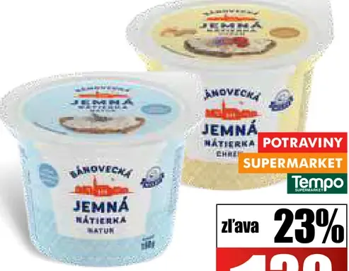Bánovecká nátierka jemná