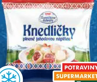 Mamičkina dobroty Jahodové knedličky