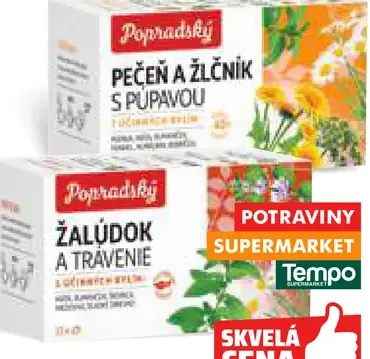 Tatra Pečeň a žlčník s púpavou čaj