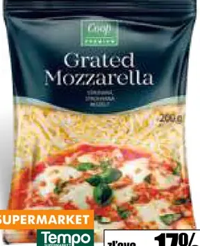 PREMIUM Mozzarella strúhaná