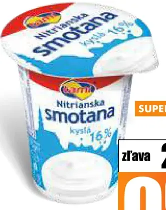 Smotana kyslá 16%
