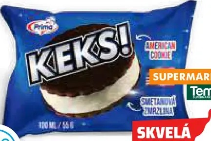 Keks! mrazený krém v sušienke