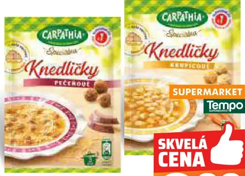 Carpathia polievka knedličky
