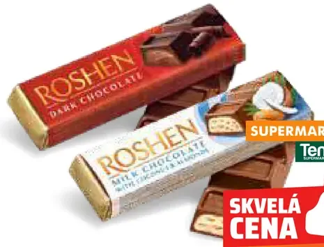 Roshen čokoládová tyčinka