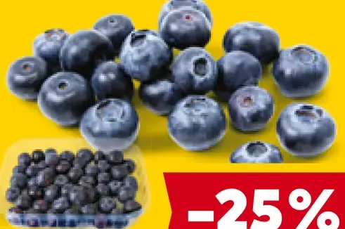 Čučoriedky balené