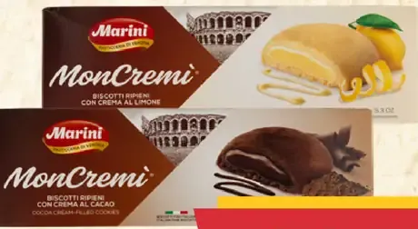 Moncremi sušienky s náplňou