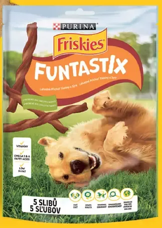 Friskies Funtastix krmivo pre psov