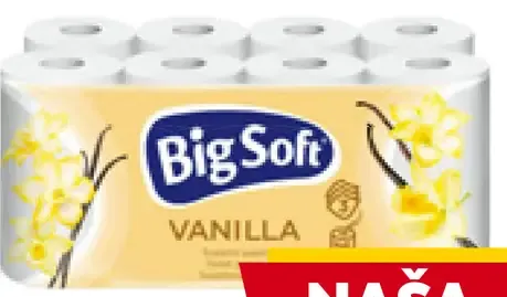 Big Soft Vanilla toaletný papier