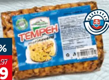 Tempeh Sójový výrobok