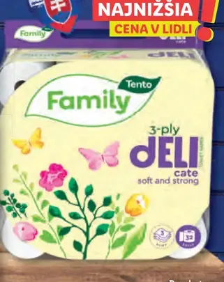 Family Toaletný papier 3-vrstvový