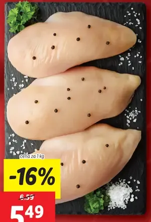 Neurčený Kuracie prsia rezne XXL