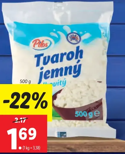 Pilos Tvaroh jemný hrudkovitý