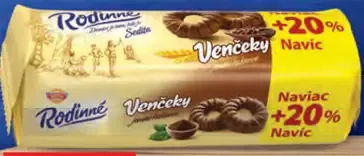 Rodinné venčeky kakao/vanilka