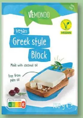 Vemondo Vegánsky syr na grécky štýl