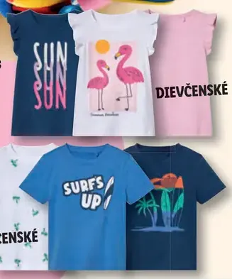 Tričko Chlapčenské Dievčenské