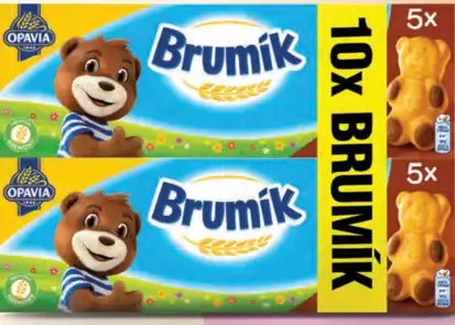 Brumík s čokoládovou náplňou