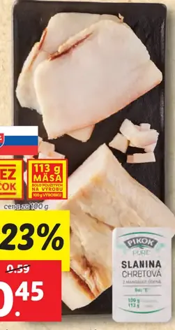 Pikok Slanina z mangalice