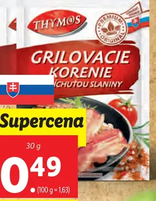 Thymos Grilovacie korenie
