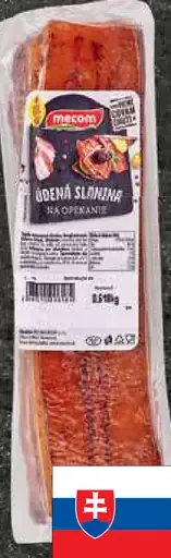 Mecom Údená slanina na opekanie