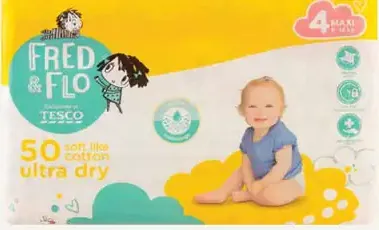 Fred&Flo ultra dry maxi detské plienky
