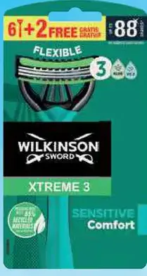 Wilkinson Sword Xtreme3 jednorazový holiaci strojček