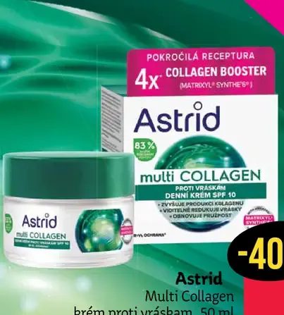 Astrid Hyaluronic Gold krém proti vráskam