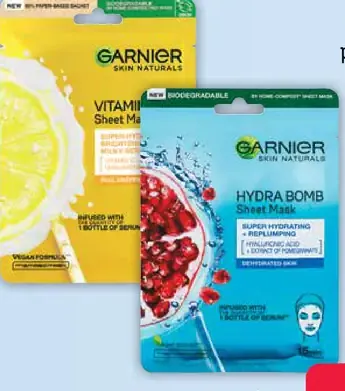 Garnier Vitamin C pleťová maska