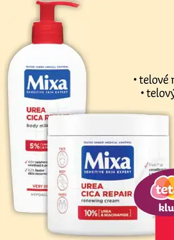 Mixa telové mlieko, 400 ml - telový krém